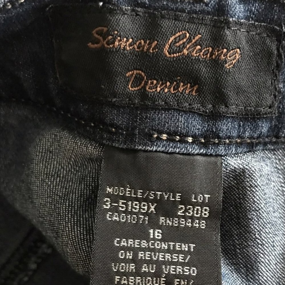 🔴🔴Simon Chang Dark Denim Jeans🔴🔴